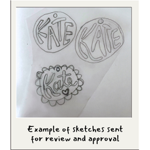 Load image into Gallery viewer, Custom Handcrafted Dog Tag Commission