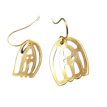 Load image into Gallery viewer, Bronze Doors of Possibility Earrings