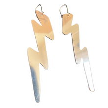 Load image into Gallery viewer, 14k Gold Fill Lightning Earrings