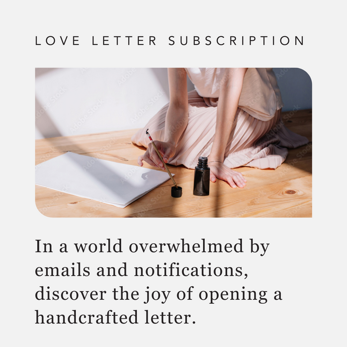 Kenna Kristine Love Letter Subscription