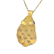 Load image into Gallery viewer, Seed Pendant: Rutilated Quartz with Bronze Setting [0010]
