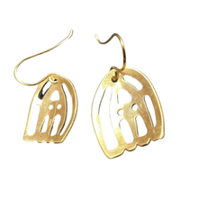 Load image into Gallery viewer, Bronze Doors of Possibility Earrings

