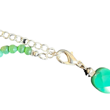 Load image into Gallery viewer, Green Beaded Necklace
