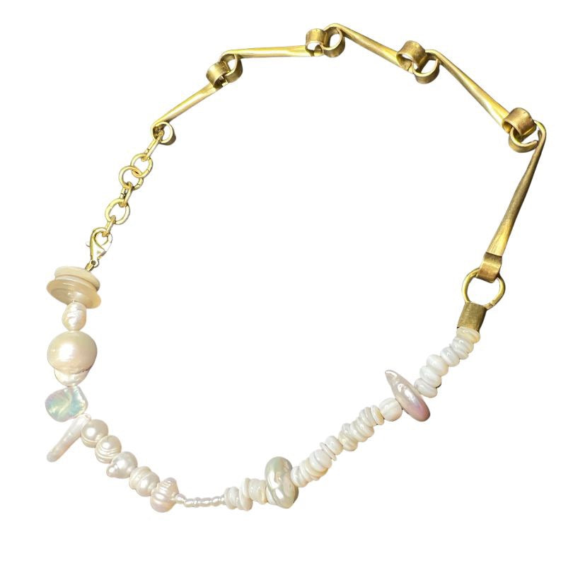 Affinity Chain Necklace: Pearls of Wisdom