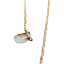 Load image into Gallery viewer, Tube Chain Necklace: Citrine
